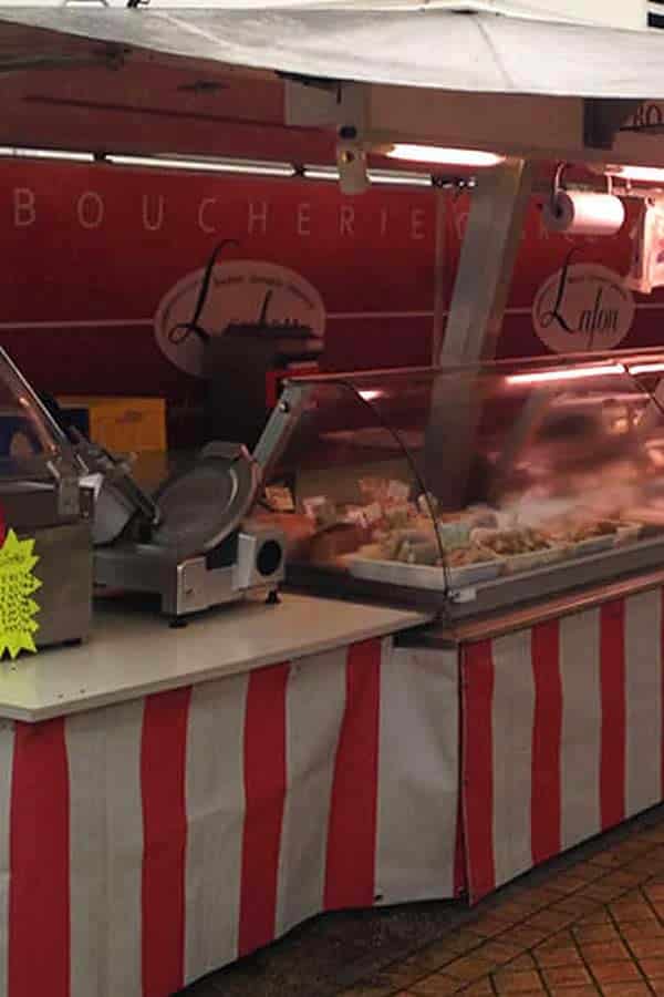 boucher sur marché Coimeres Bazas Gujan Salles Le Teich Langon Cadillac Audenge Cazaux - 003